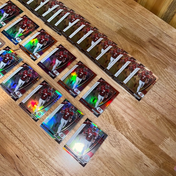 2020 Prizm TREVON DIGGS Draft Picks DP Dallas Cowboys NFL Rookie RC - LOT 33 - Picture 5 of 10